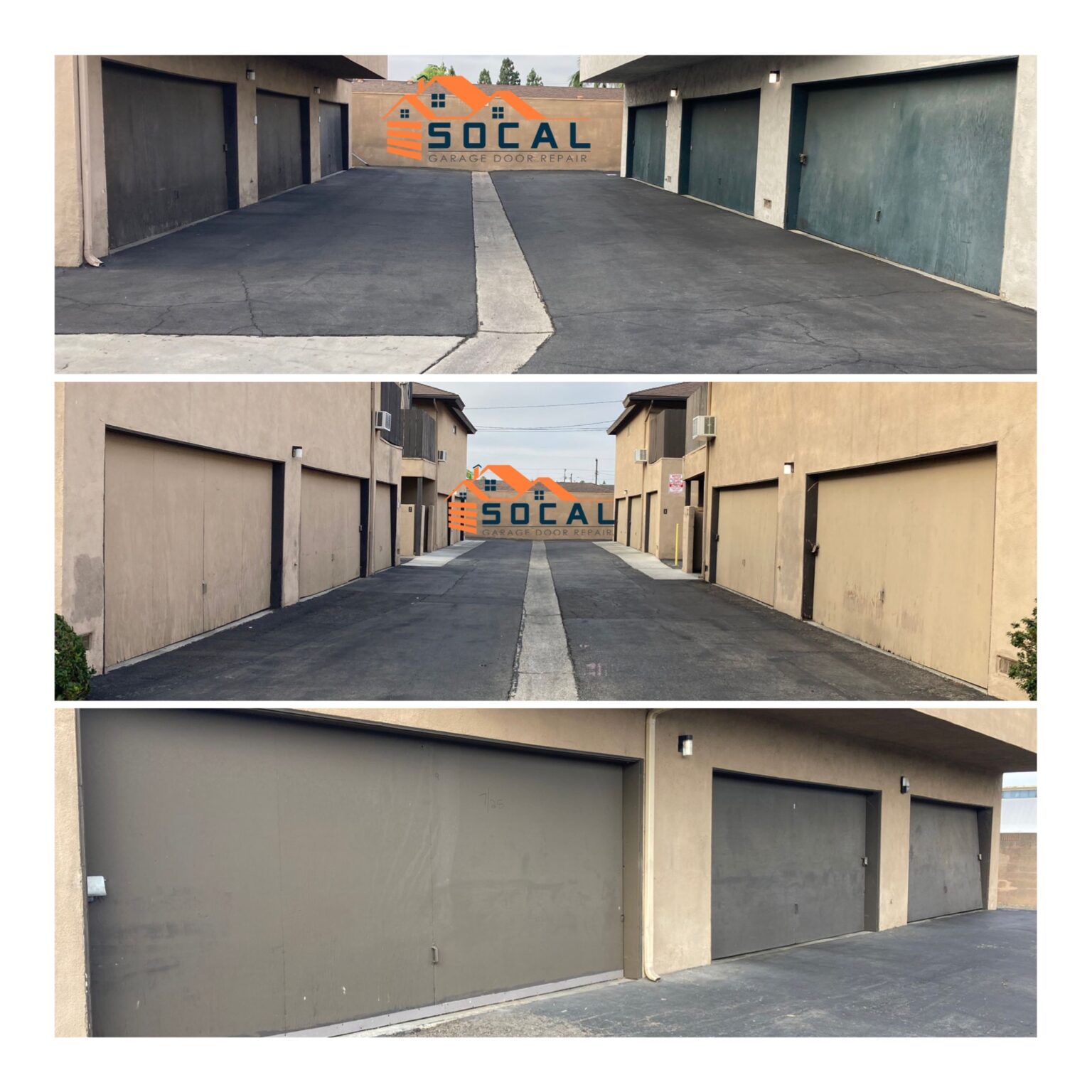 New Garage Doors Anaheim, CA.