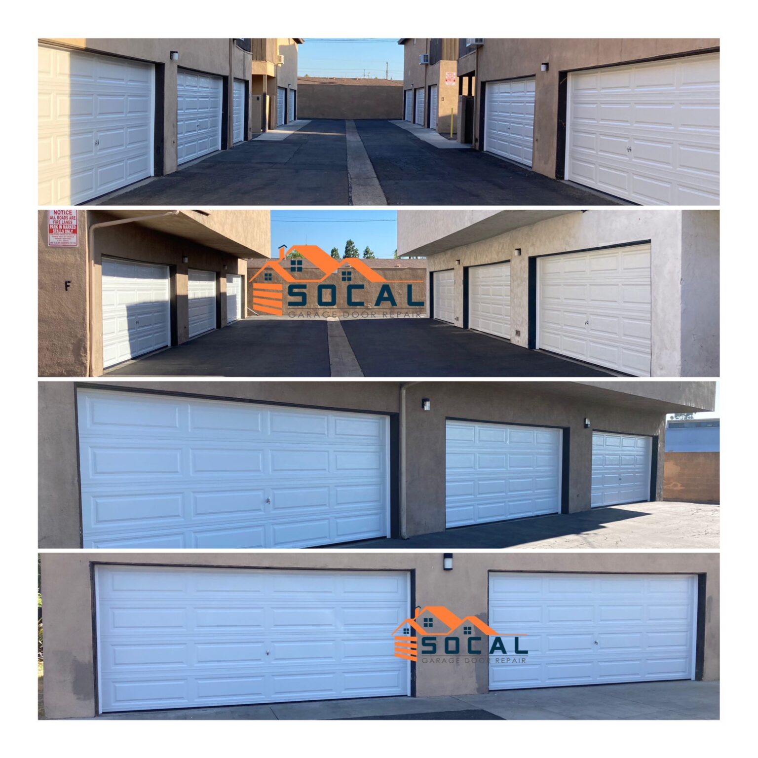 New Garage Doors in Anaheim, CA.