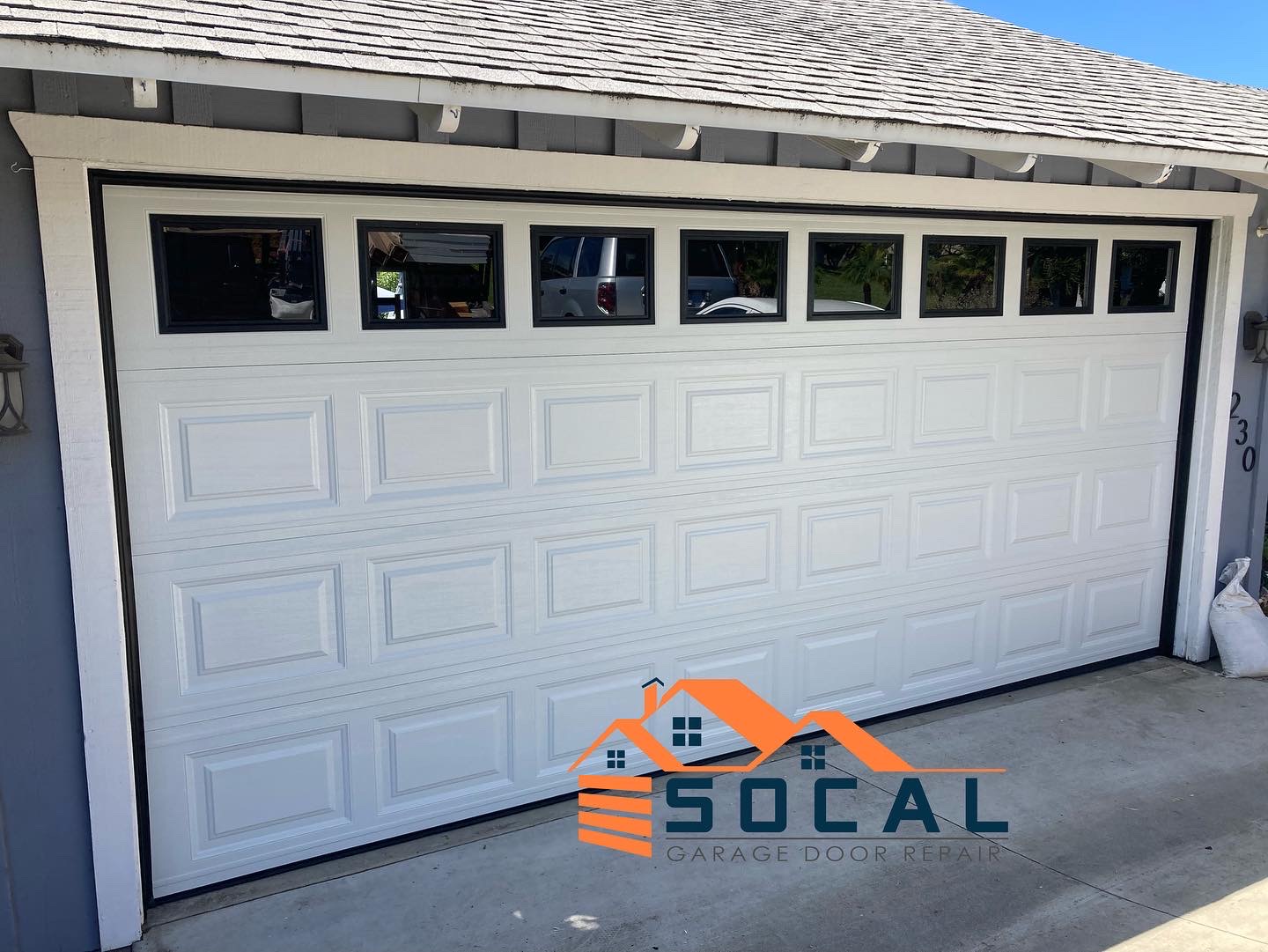 new garage door
