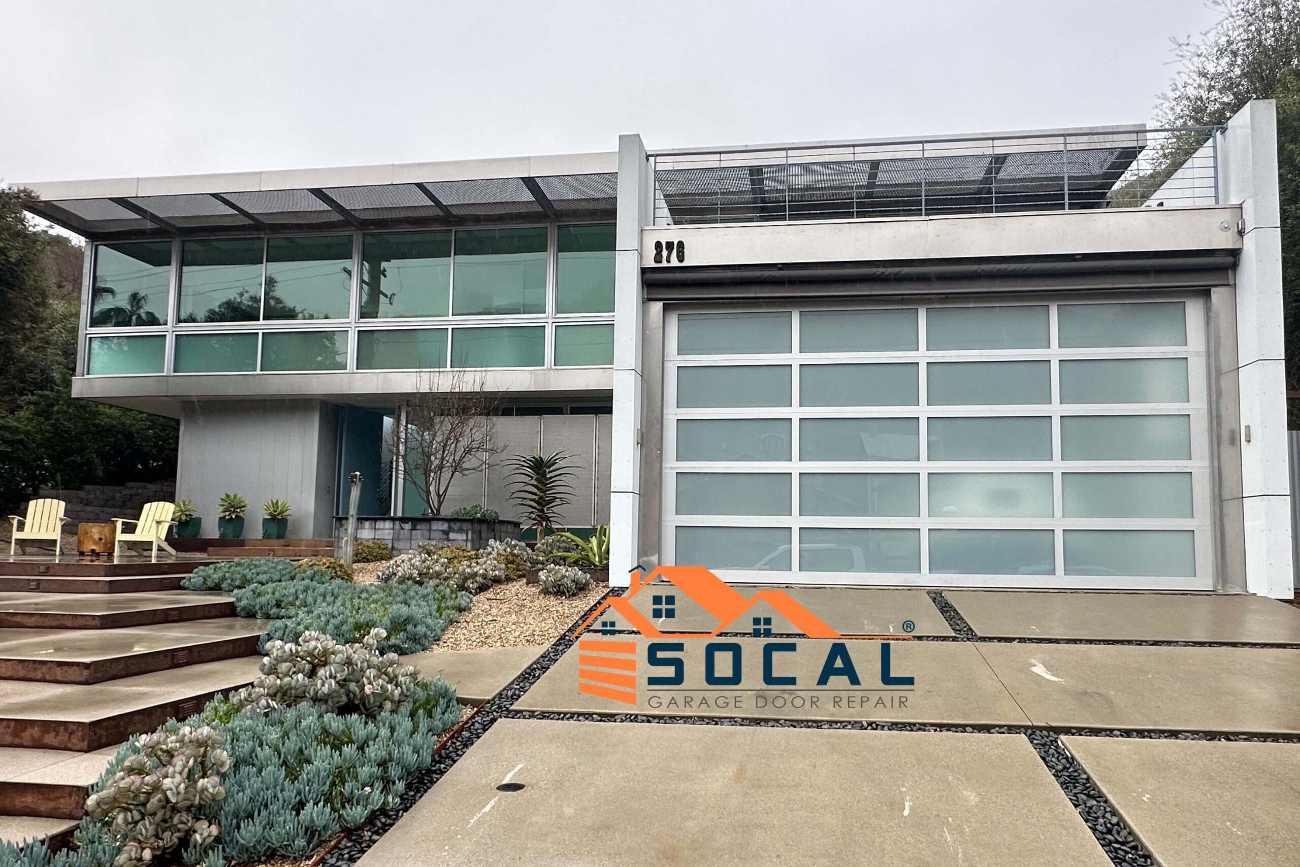 ✨ Transformation Of Full-View Glass Garage Doors in Laguna Beach, CA @socalgaragedoor